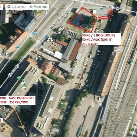 With Parking In The Center - 500m From Hlavni Nadrazi *